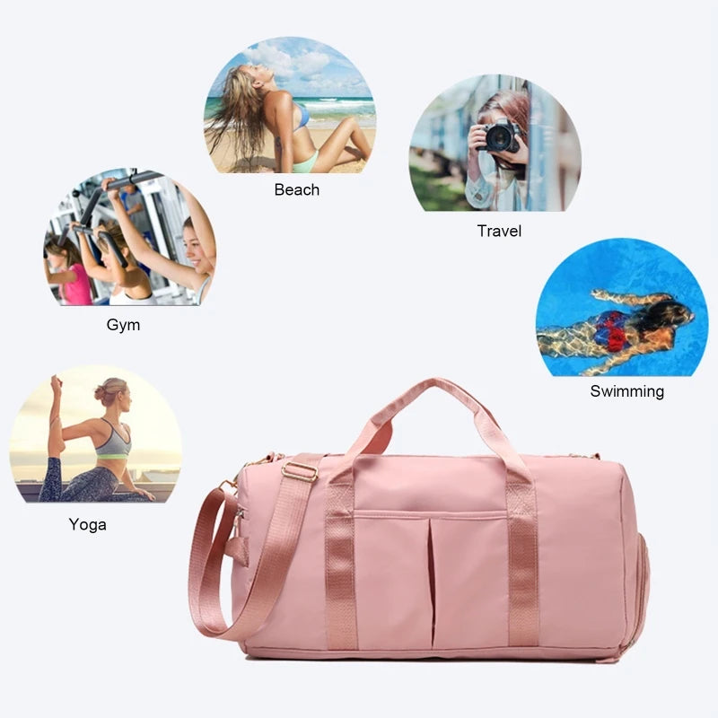 Sac de Voyage Sport et Fitness Imperméable - Polyvalent pour Homme et Femme